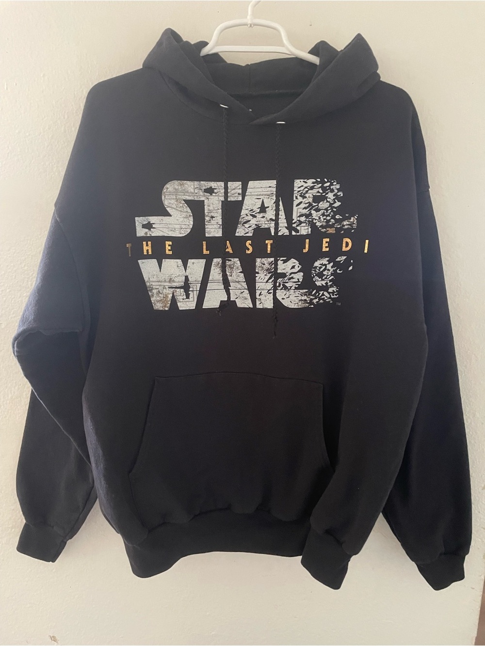 Star Wars The Last Jedi Black Pullover Hoodie